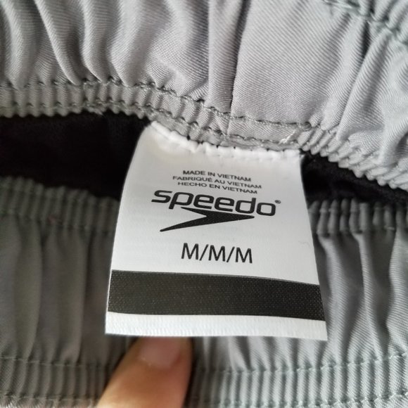 Speedo Graphic Redondo Volley 18" Swim Shorts Size Medium - Picture 7 of 7